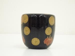 塗師 松永松寛造 高台寺蒔絵大棗（松尾流 松尾実知書付）（共箱） | 宗